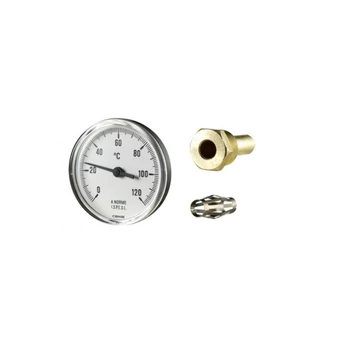 Ipari hőmérő, 63/50 - hátsó csatlakozású