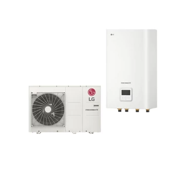 LG HM163HF Therma V monoblokk hőszivattyú hidromodul egységgel (R290, 16kW, 3 fázis)