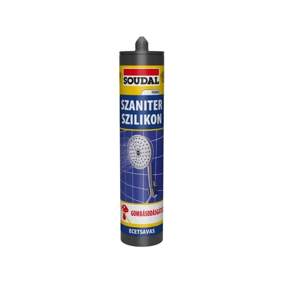 SOUDAL Szaniter szilikon-fehér/280ml