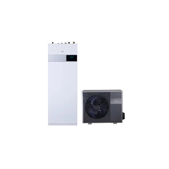 Midea MHA-V8W/D2N8-B2H2-IWT240 M-Thermal osztott hőszivattyú (R32, 8 kW, 1 fázis, 240l, fekete)