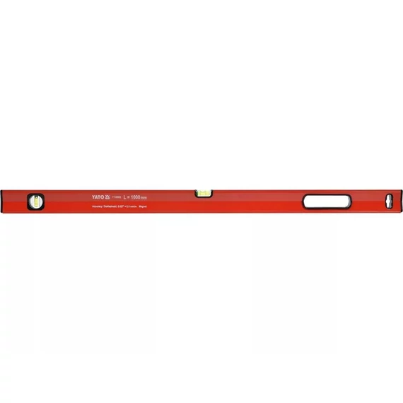 YATO YT-30063 Vízmérték mágneses 2 libella 1 fogantyú 1000 mm