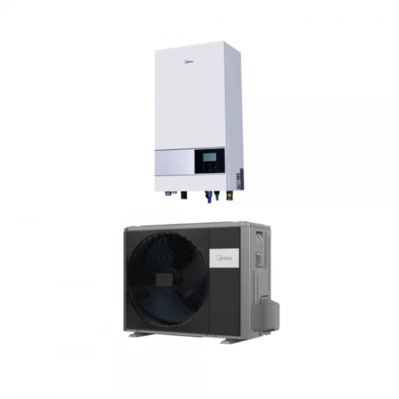 Midea MHA-V4W/D2N8-B2H2 M-Thermal osztott hőszivattyú (R32, 4 kW, 1 fázis, fekete)