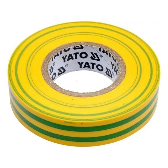 YATO YT-81593 Szigetelőszalag 15 x 0,13 mm x 20 m zöld-sárga