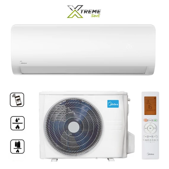 MIDEA Xtreme Save split klíma szett MG2X-09-SP (R32, 2,6kW)