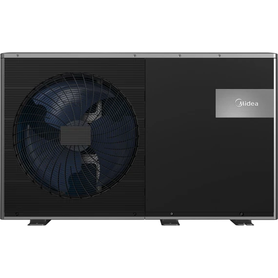 Midea MHC-V12WD2RN7-ER90 monoblokkos hőszivattyú M-Thermal (R290, 12 kW, 3 fázis, fűtőbetét 9 kW, fekete)