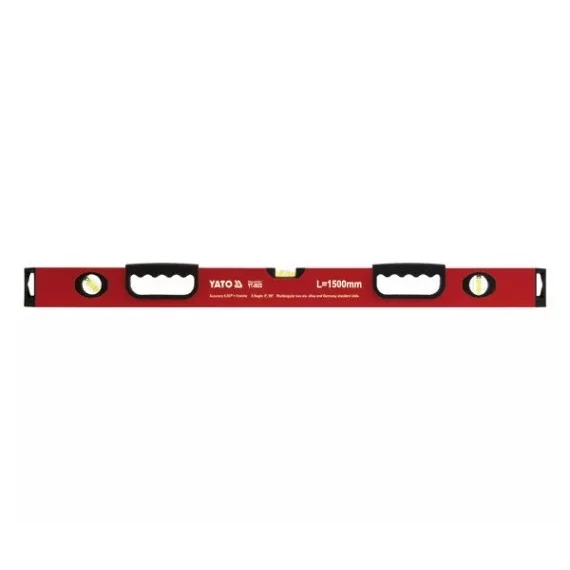 YATO YT-3026 Vízmérték 3 libella 2 fogantyú 1500 mm