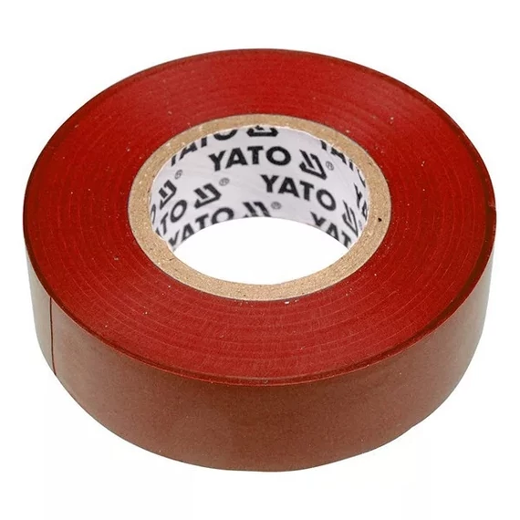 YATO YT-8166 Szigetelőszalag 19 x 0,13 mm x 20 m piros