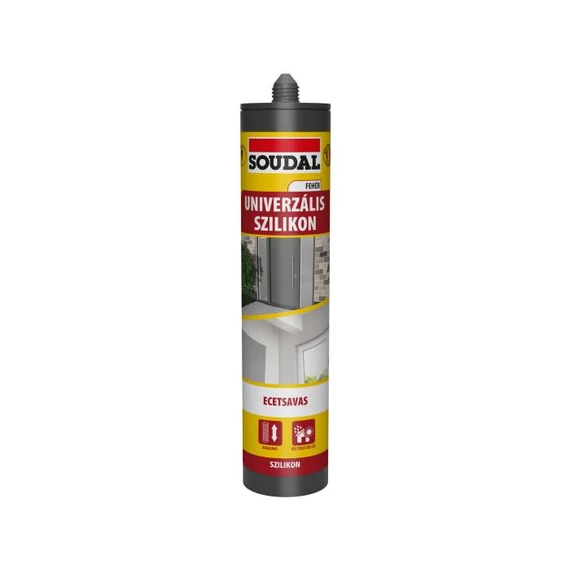 SOUDAL Univerzális szil.-fehér/280ml HU