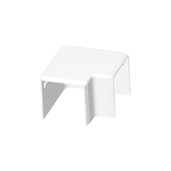 Sík idom LHD 40x40 vezetékcsatornához fehér, 8643 HB Kopos