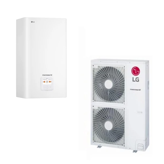 HUN161MRC Hidro split Therma V hőszivattyú 4 csonkos (R32; 16kW, 1 fázis)