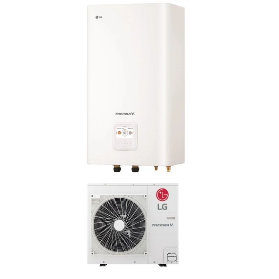 LG HUN091MR Therma V Split osztott hőszivattyú (R32, 9kW, 1 fázis)