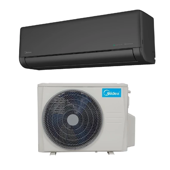 MIDEA Solstice Split klima szett fekete beltérivel SOL-18-BL-SP (R32, 5,3 kW)