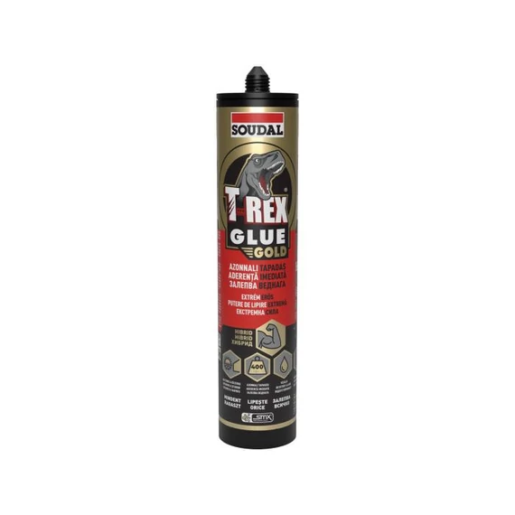 SOUDAL T-rex ragasztó gold 290ml
