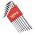 Kép 1/2 - YATO YT-05123 Gömbfejű Torx kulcs készlet 8 részes CrV T9-T40
