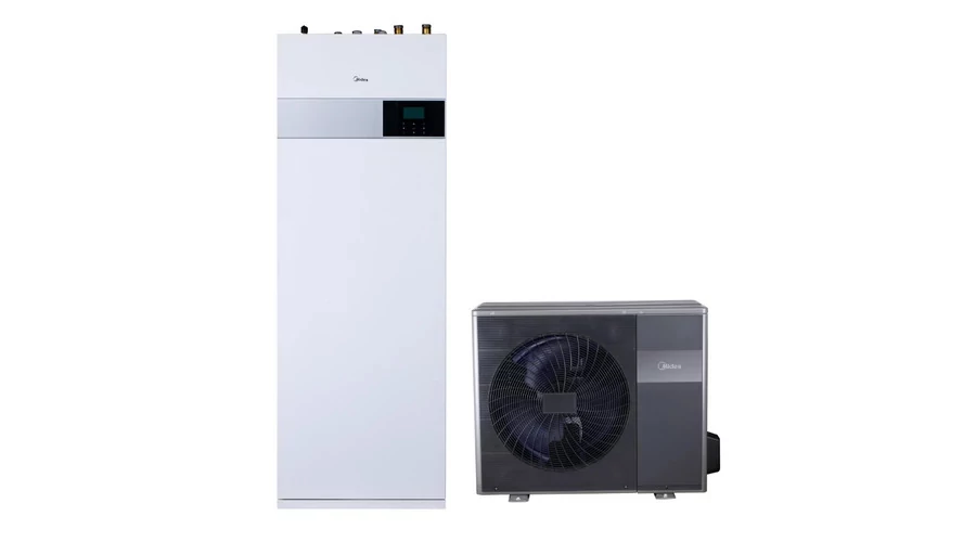 Midea MHA-V8W/D2N8-B2H2-IWT190 M-Thermal osztott hőszivattyú (R32, 8 kW, 1 fázis, 190l, fekete)
