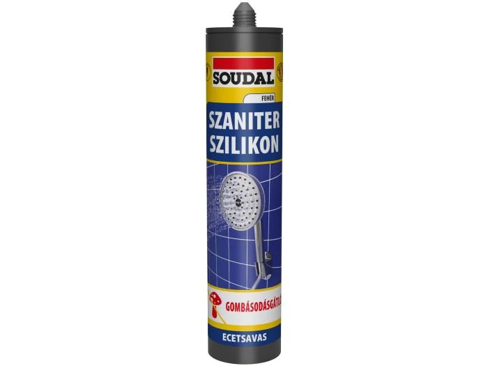 SOUDAL Szaniter szilikon-fehér/280ml