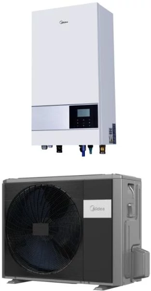 Midea MHA-V8W/D2N8-B2H2 M-Thermal osztott hőszivattyú (R32, 8 kW, 1 fázis, fekete)
