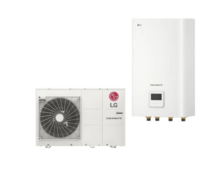 LG HM163HF Therma V monoblokk hőszivattyú hidromodul egységgel (R290, 16kW, 3 fázis)