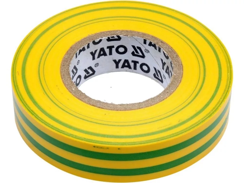 YATO YT-81593 Szigetelőszalag 15 x 0,13 mm x 20 m zöld-sárga