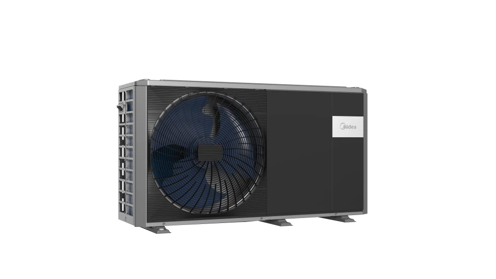Midea MHC-V6W/D2N8-B2E30 monoblokkos hőszivattyú M-Thermal (R32, 6 kW, 1 fázis, fűtőbetét 3 kW, fekete)