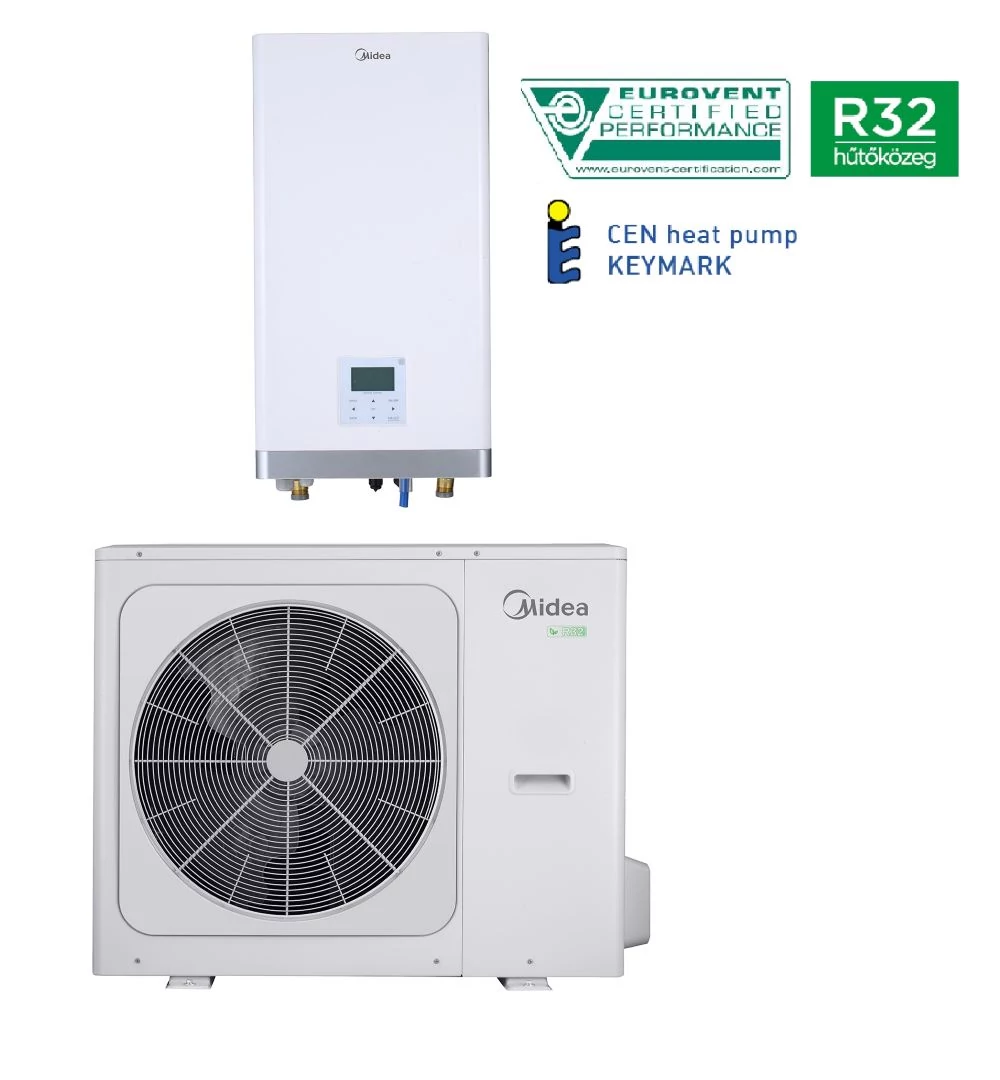 Midea MHA-V10W/D2N8-B M-Thermal osztott hőszivattyú (R32, 10 kW, 1 fázis)