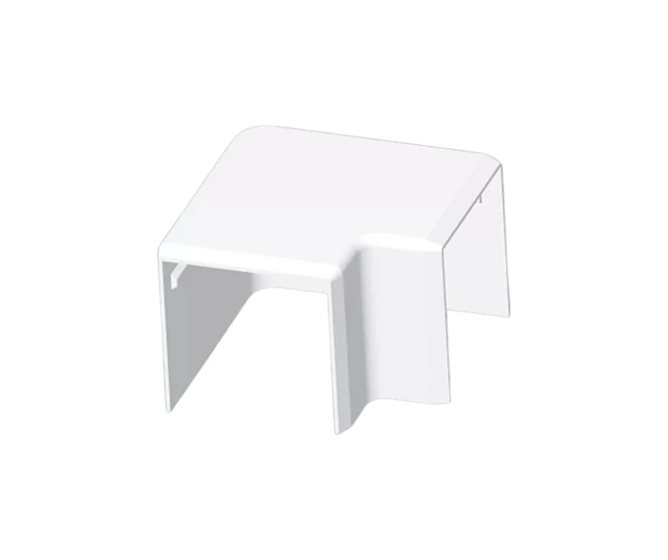Sík idom LHD 40x40 vezetékcsatornához fehér, 8643 HB Kopos