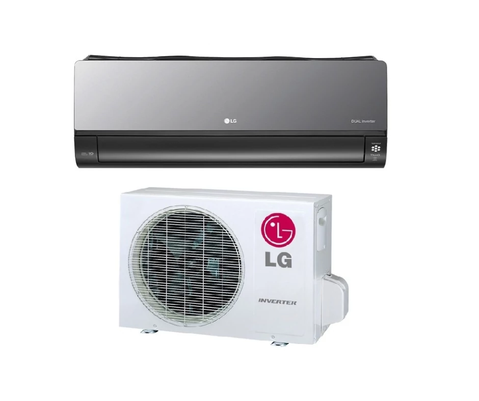 LG AC24BK ARTCOOL oldafali split klíma szett(R32; 7,1 kW, fekete)
