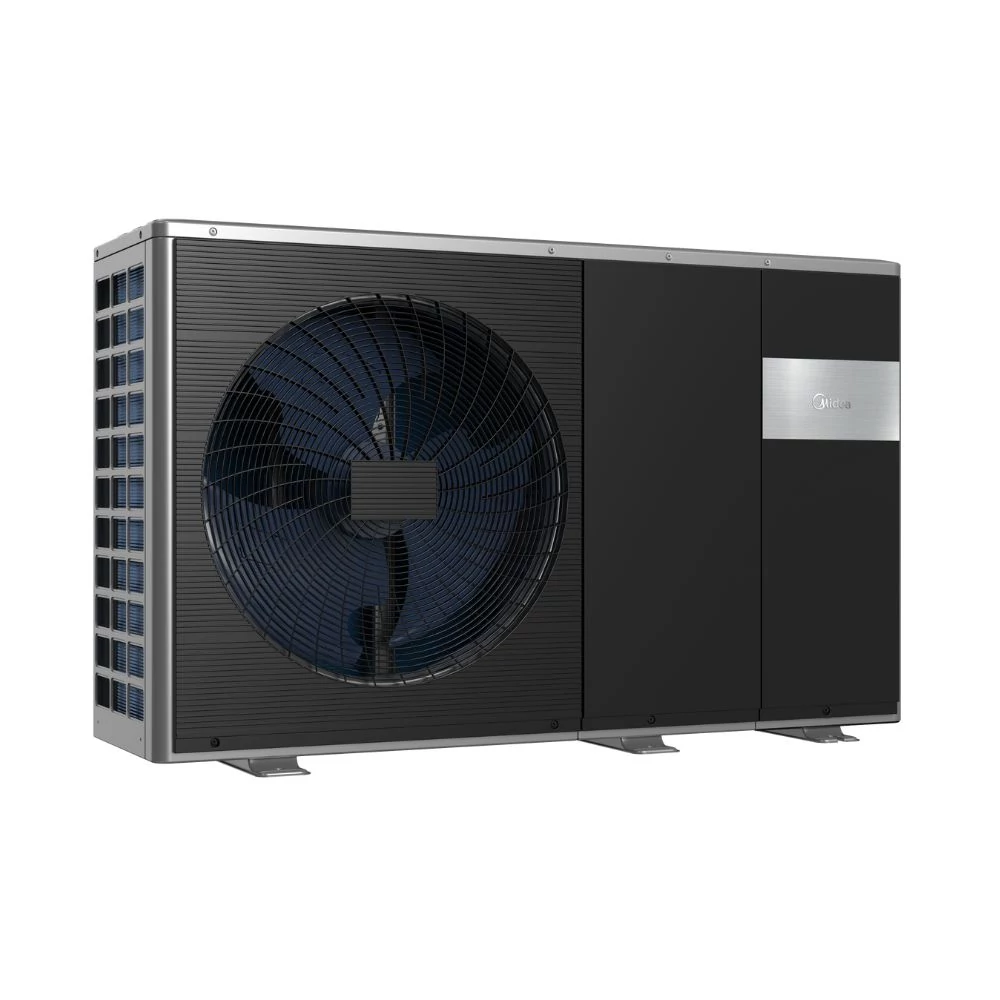 Midea MHC-V16W/D2N8-B2E30 monoblokkos hőszivattyú M-Thermal (R32, 16 kW, 1 fázis, fűtőbetét 3 kW, fekete)