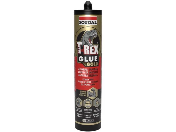 SOUDAL T-rex ragasztó gold 290ml